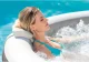 Piepūšamais SPA baseins INTEX 28452, 196x71 cm, 6 personām, pelēks