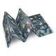 Izglītojošs salokāms bērnu putu paklājs 200x150x1cm Nukido NK-341 | Kids Folding Foam Mat