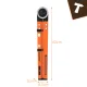 Regulējams leņķmērs Bigstren 3-in-1, 0–270°, 500 mm, ar līmeņrādi