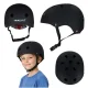 Bērnu velo ķivere Trike Fix ar LED, regulējama, M (55-58 cm), melna