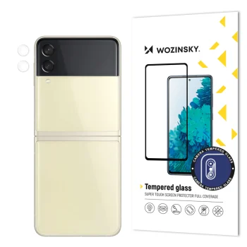 Wozinsky kameras aizsargstikls 9H Samsung Galaxy Z Flip 3, 0.2 mm