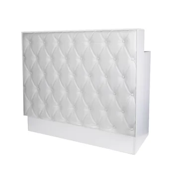 Gabbiano Pearl frizētavas recepcijas lete balta