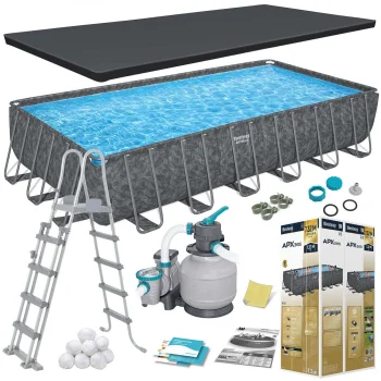 Bestway 561KG Power Steel karkasa baseins 732x366x132 cm