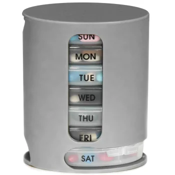 Tablešu Organizators Nedēļai Zāļu Konteiners | Weekly Medicine Container Organiser
