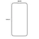 Etteri 9D aizsargstikls Apple iPhone 13 / 13 Pro / 14 6.1\"