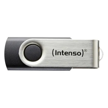 USB zibatmiņa Intenso Basic Line 8 GB USB 2.0, melna/sudraba