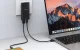 Tīkla lādētājs Choetech PD6011 65W GaN USB-C un USB-A, melns