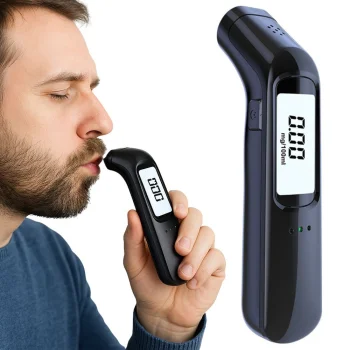 Bezkontakta alkometrs ar USB uzlādi