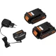 Akumulatora urbjmašīna-skrūvgriezis Black & Decker BDCDC18KB-QW 18V, 2x 1.5Ah, koferī