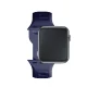 Silikona siksniņa 3mk priekš Apple Watch 38 / 40 / 41 mm, zila