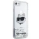 Karl Lagerfeld iPhone 7/8/SE 2020/2022 vāciņš KLHCI8LNHCCS Sudraba