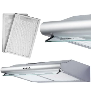 Iebūvējamais tvaika nosūcējs 60 cm Berdsen BE-10A Inox