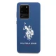 Samsung Galaxy S20 Ultra (SM-G988F) US Polo Silicone Collection Case Cover (USHCS69SLHRNV), Navy | Telefona Maciņš...