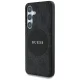 Guess 4G Round Patch Classic Logo MagSafe vāciņš Samsung Galaxy S25 Plus melns