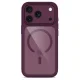 Tech-Protect MagOne CC MagSafe vāciņš un 2 aizsargstikli iPhone 18 / 17 Pro Max, Dark Cherry