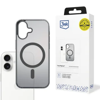 3mk Frosty MagCase vāciņš Apple iPhone 17, Melns