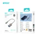 BWOO BZ70 OTG pāreja Lightning uz USB-A 0,18 m, pelēka