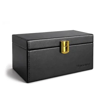 Wozinsky WPB-R19 RFID Signālu Bloķējoša Kastīte 19x12x9 cm Melna