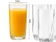 Augstas glāzes dzērieniem un kokteiļiem 340 ml, komplekts 6 gab.