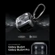 Austiņu maciņš Spigen Ultra Hybrid Zero One priekš Samsung Galaxy Buds 4 / 4 Pro, melns