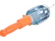 Darbnīcas lampa ar 10m vadu un āķi, 230V, oranža