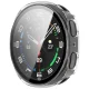 Tech-Protect Defense vāciņš pulkstenim Samsung Galaxy Watch 40mm, 2 gab., caurspīdīgs un melns