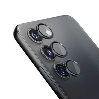 3mk Lens Protection Pro kameras aizsargstikls Samsung Galaxy S24, Melns