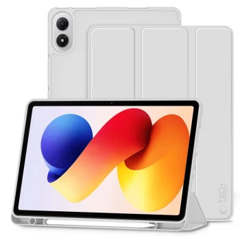 TechProtect SmartCase Pen vāciņš Xiaomi Poco Pad M1 / Redmi Pad 2 Pro 12.1, pelēks