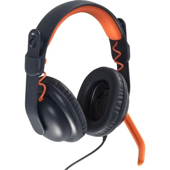 Logitech Zone Learn vadu austiņas skolēniem, zilas/oranžas