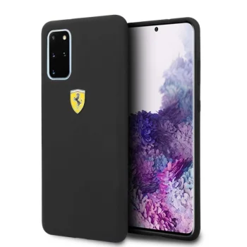 Ferrari Samsung Galaxy S20+ vāciņš Silicone, melns