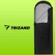 Trizand 21084 2-in-1 tūrisma guļammaiss, melns/pelēks