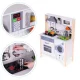 Ecotoys TL403005 koka spēļu virtuve bērniem ar LED un skaņu (PRECE AR DEFEKTU)