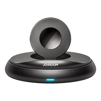 Joyroom JR-W12 saliekams bezvadu lādētājs Apple Watch pulksteņiem, melns