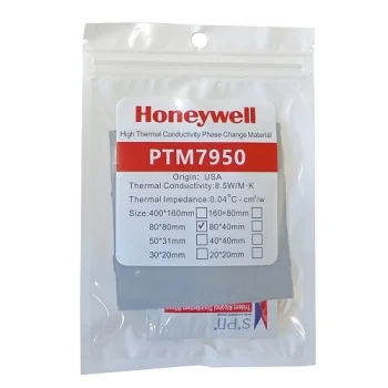 Honeywell PTM7950 termospilventiņš 80x80x0.2mm