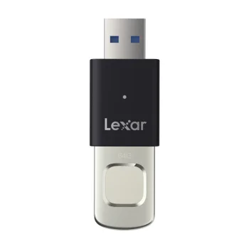 Lexar Fingerprint F35 Pro USB 3.2 64GB zibatmiņa