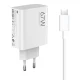 Xiaomi Wall Charger 67W USB + Charging Data Cable ( USB to Type C ), White | Uzlādes Ierīce Lādētājs Adpaters +...