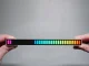 USB RGB LED gaismas josla ar skaņas reakciju, 18 režīmi, balta