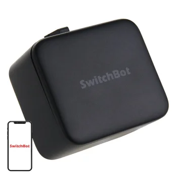 Bezvadu tālvadības slēdzis SwitchBot-S1, melns