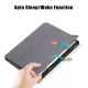 Lenovo Tab P11 Gen 2 (TB350FU) Trifold Stand PU Leather Hard Protective Cover Case, Gray | Planšetes Vāciņš...