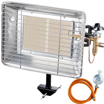 Meva BRI gāzes sildītājs un radiators PB LPG baloniem