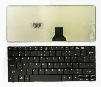 Acer Aspire One 721 / 722 / 751 klaviatūra, melna