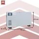 Elektriskais konvekcijas sildītājs Kaminer Ziflo 2300W, WiFi, balts
