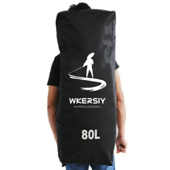 Transportēšanas mugursoma SUP dēlim un kajakam, 80L, 90x23x18 cm