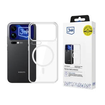 3mk Armor MagCase vāciņš Xiaomi 17 Pro, caurspīdīgs