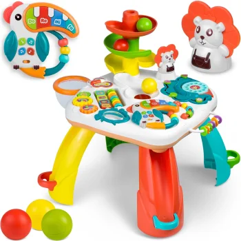 Izglītojošs galdiņš Ricokids RK-811 ar mūziku un noņemamu paneli