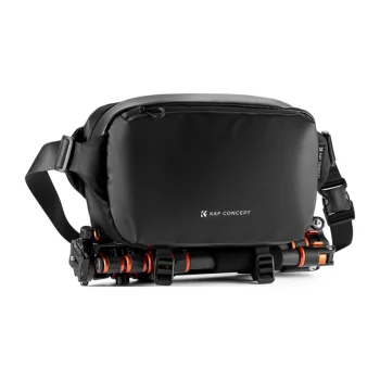 K&F Concept Alpha Sling Bag 10L fotosoma melna