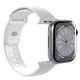 Puro Icon silikona siksniņa Apple Watch 42 / 44 / 45 / 49 mm, balta (2 gab.)
