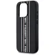 Karl Lagerfeld Saffiano Athleisure Stripes Cord iPhone 15 Pro vāciņš, rozā