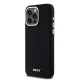 Apple iPhone 15 Pro Max 6.7\'\' DKNY Liquid Silicone Small Metal Logo MagSafe Case Cover, Black | Telefona Vāciņš...
