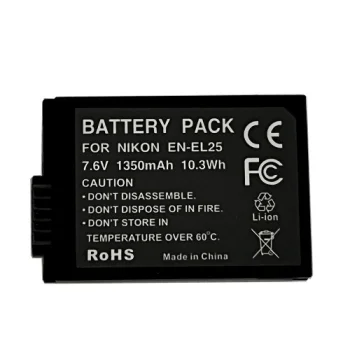 Akumulators Nikon EN-EL25 kamerām, 1350 mAh, 7.6V